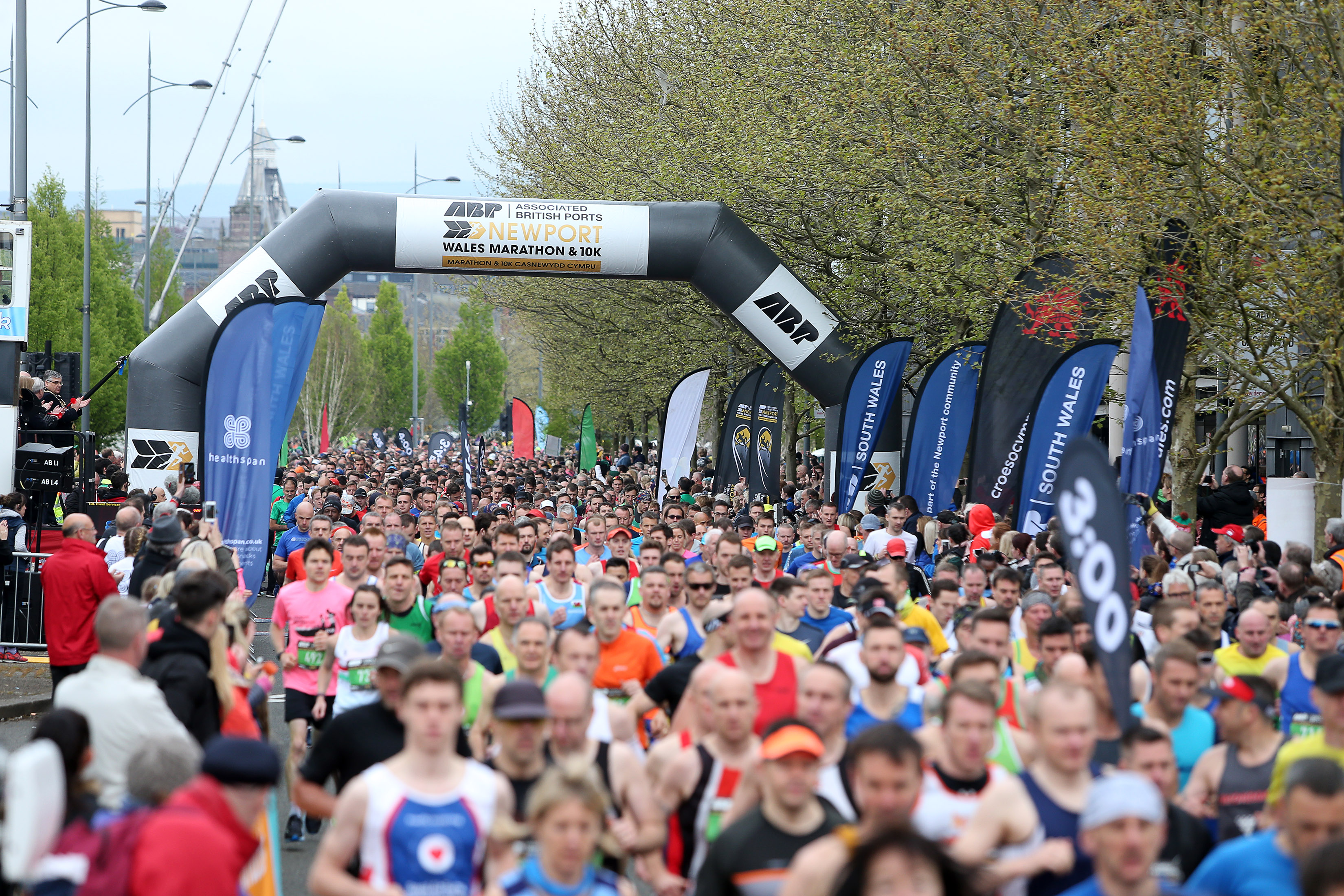 to celebrate its home city at the ABP Newport Wales Marathon